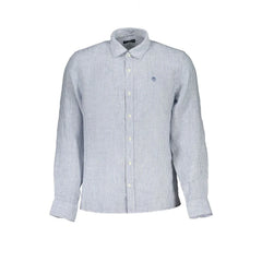 North Sails Blue Linen Shirt - Shirts