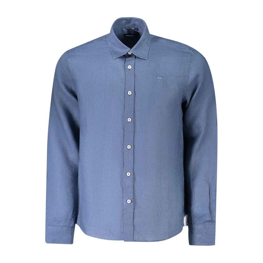 North Sails Blue Linen Shirt - Shirts