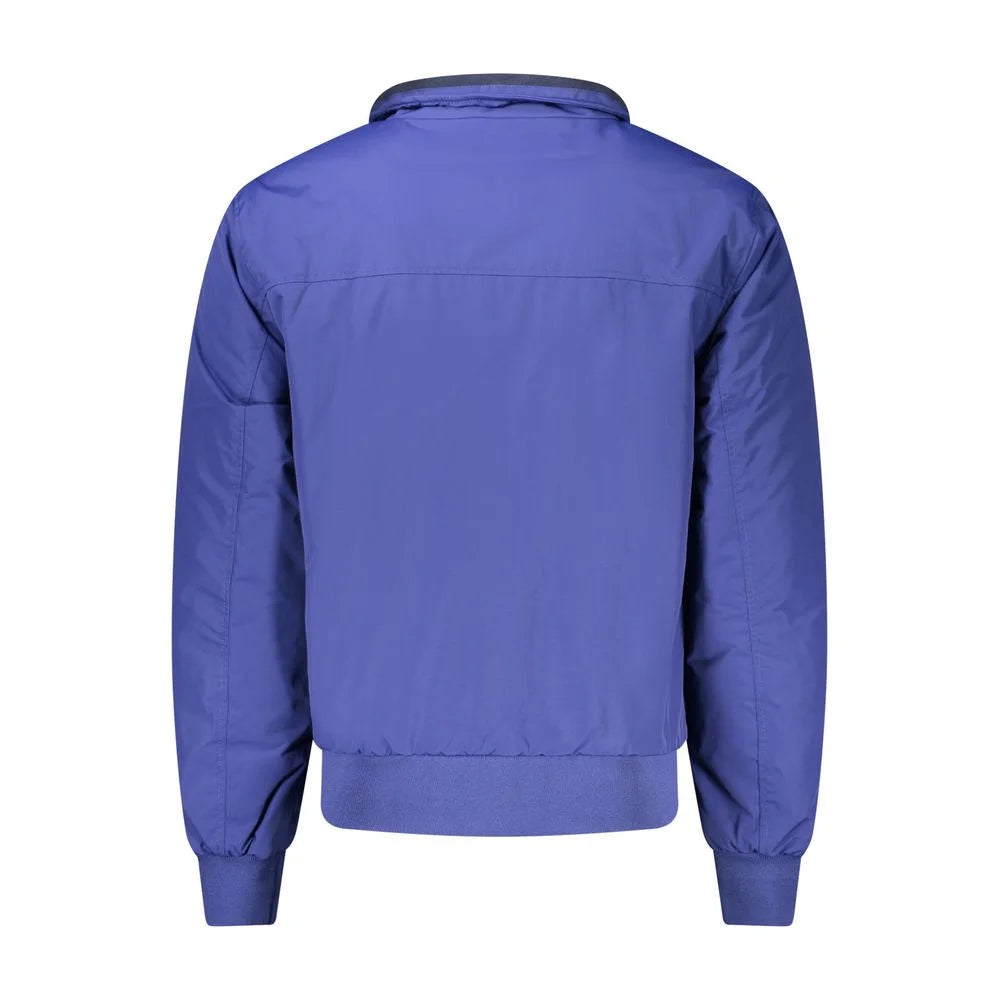 North Sails Blue Polyamide Men Jacket - M - Bomber Jackets