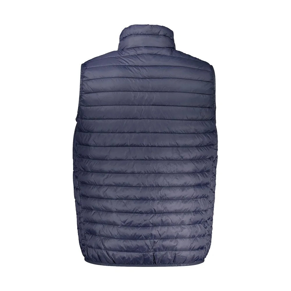 North Sails Blue Polyamide Men Jacket - Vests