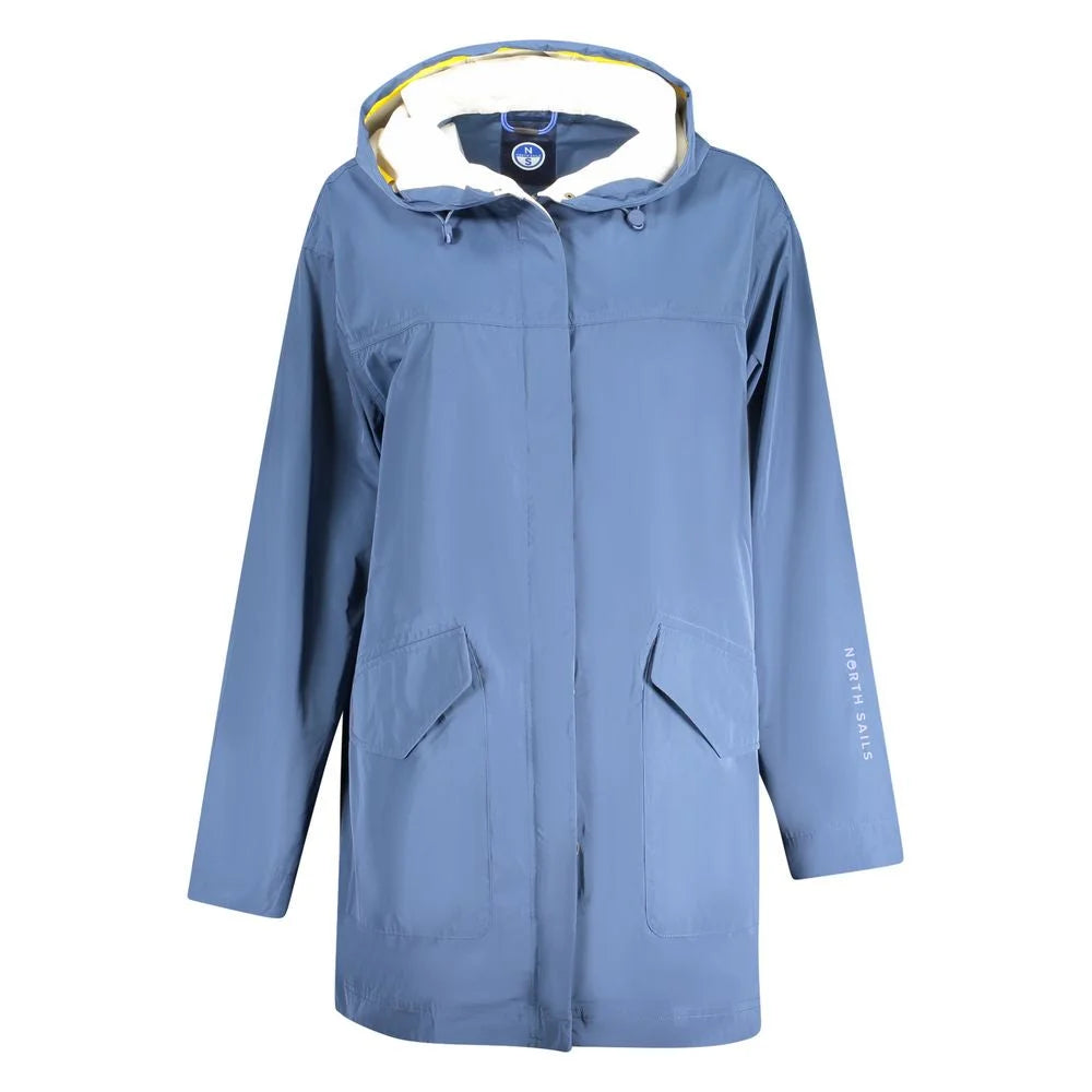 North Sails Blue Polyester Jackets & Coat