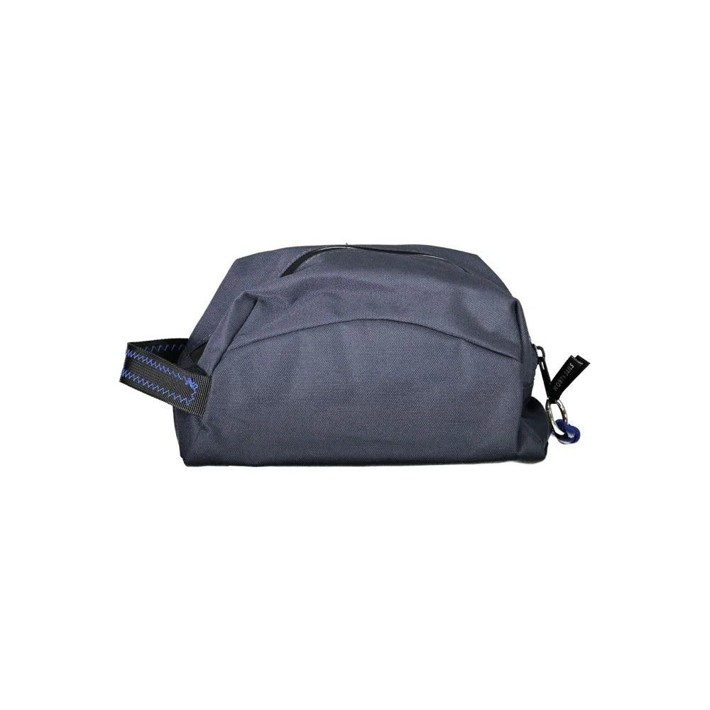 North Sails Blue Polyester Men Beauty Case - Toiletry Bags