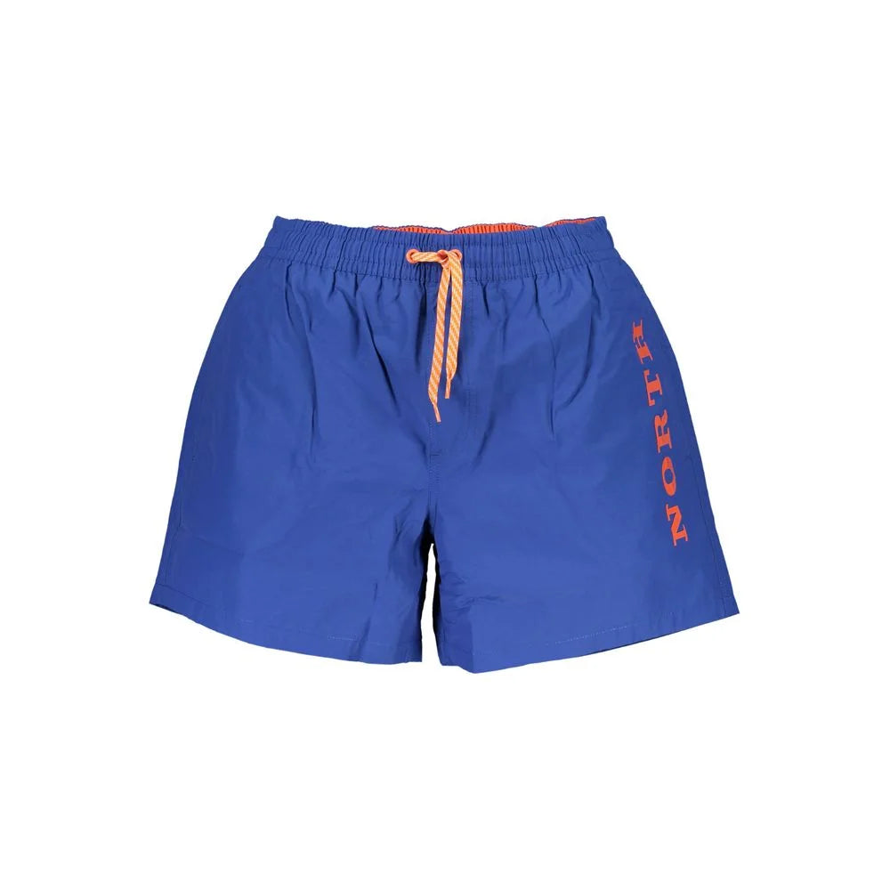 North Sails Blue Polyester Swimwear - Swim Boxers
