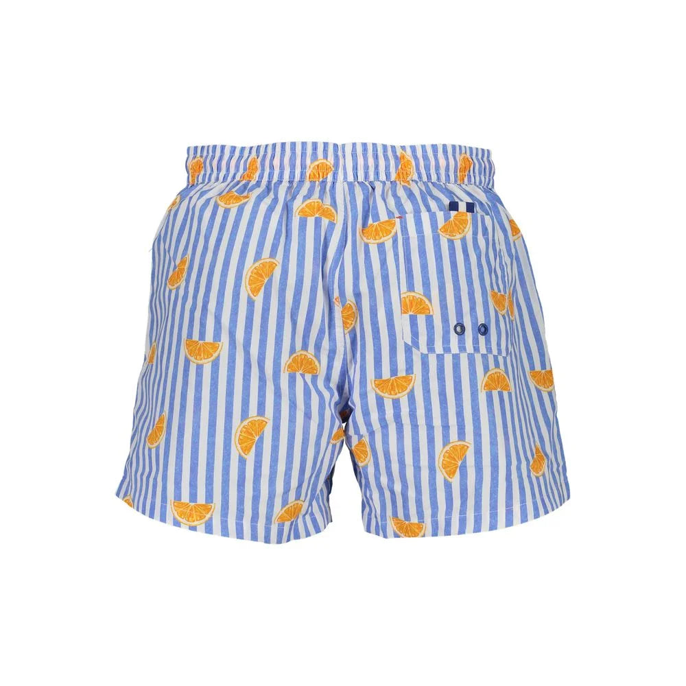 North Sails Blue Polyester Swimwear - Swim Boxers
