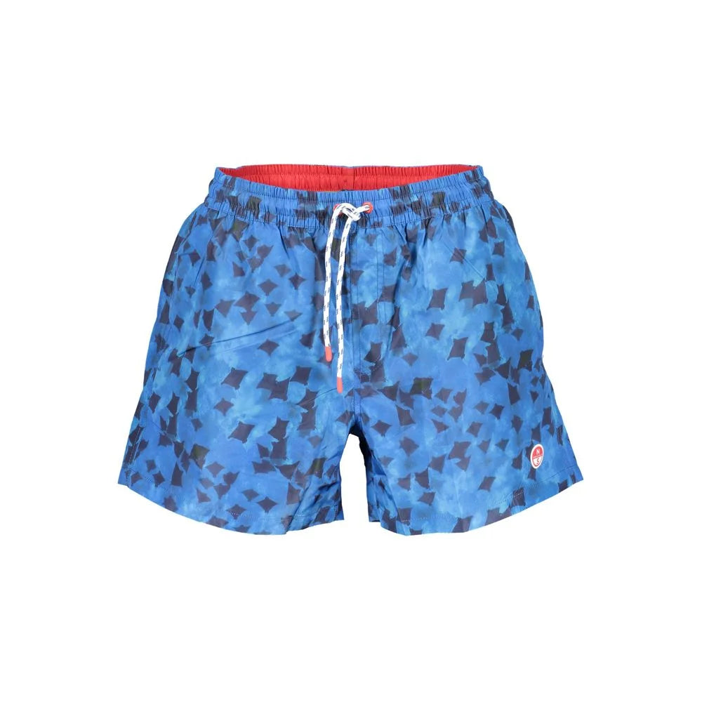 North Sails Blue Polyester Swimwear - Swim Boxers