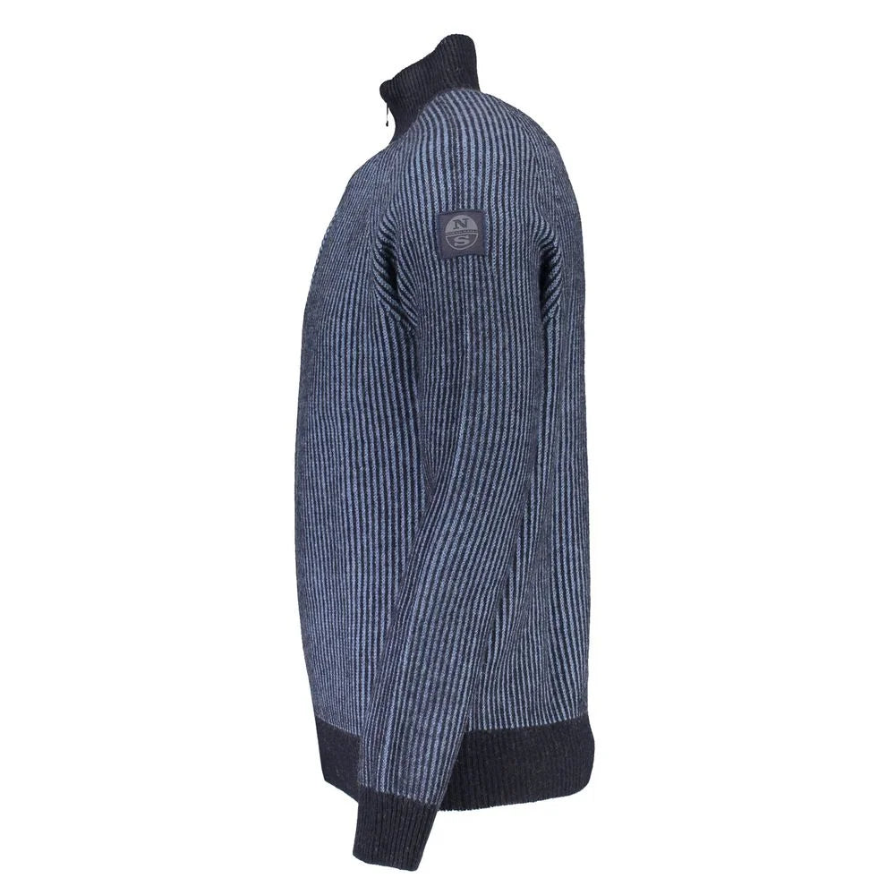 North Sails Blue Wool Sweater - XXL - Sweaters