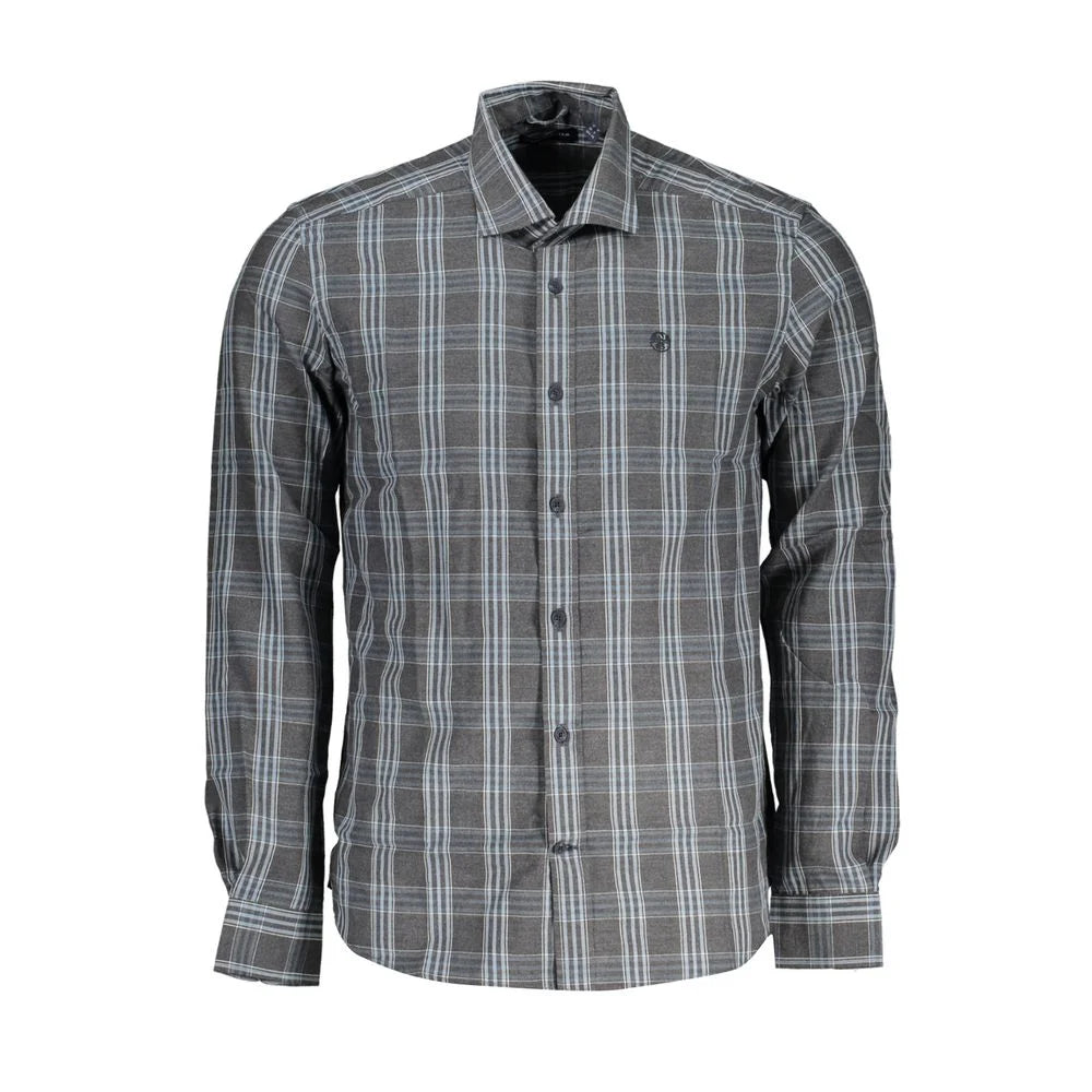 North Sails Brown Cotton Men Shirt - Shirts