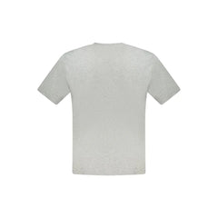 North Sails Brown Cotton Men T-Shirt