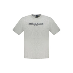 North Sails Brown Cotton Men T-Shirt - T-Shirts