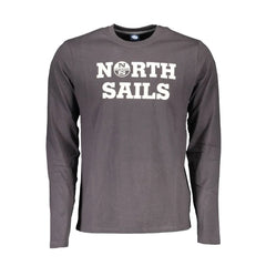 North Sails Brown Cotton Men T-Shirt - XXL - T-Shirts