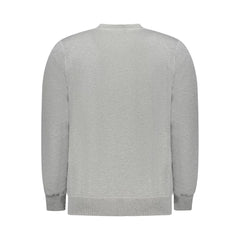 North Sails Gray Cotton Men Sweater - Sweatshirts