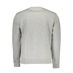 North Sails Gray Cotton Men Sweater - XL - Sweatshirts