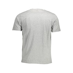 North Sails Gray Cotton Men T-Shirt - T-Shirts