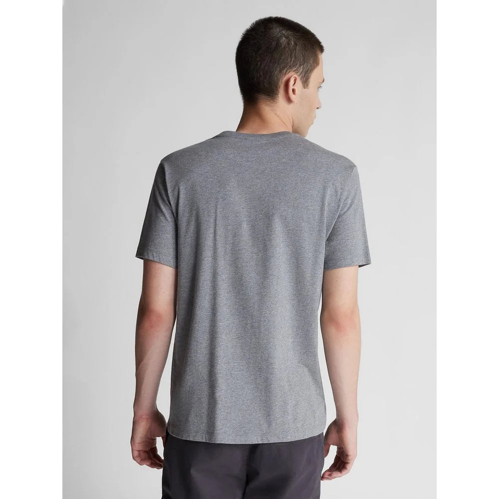 North Sails Gray Cotton Men T-Shirt - T-Shirts