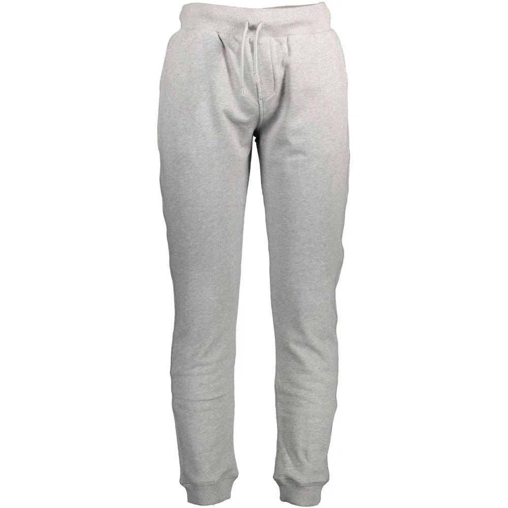 North Sails Gray Cotton Pant - Joggers