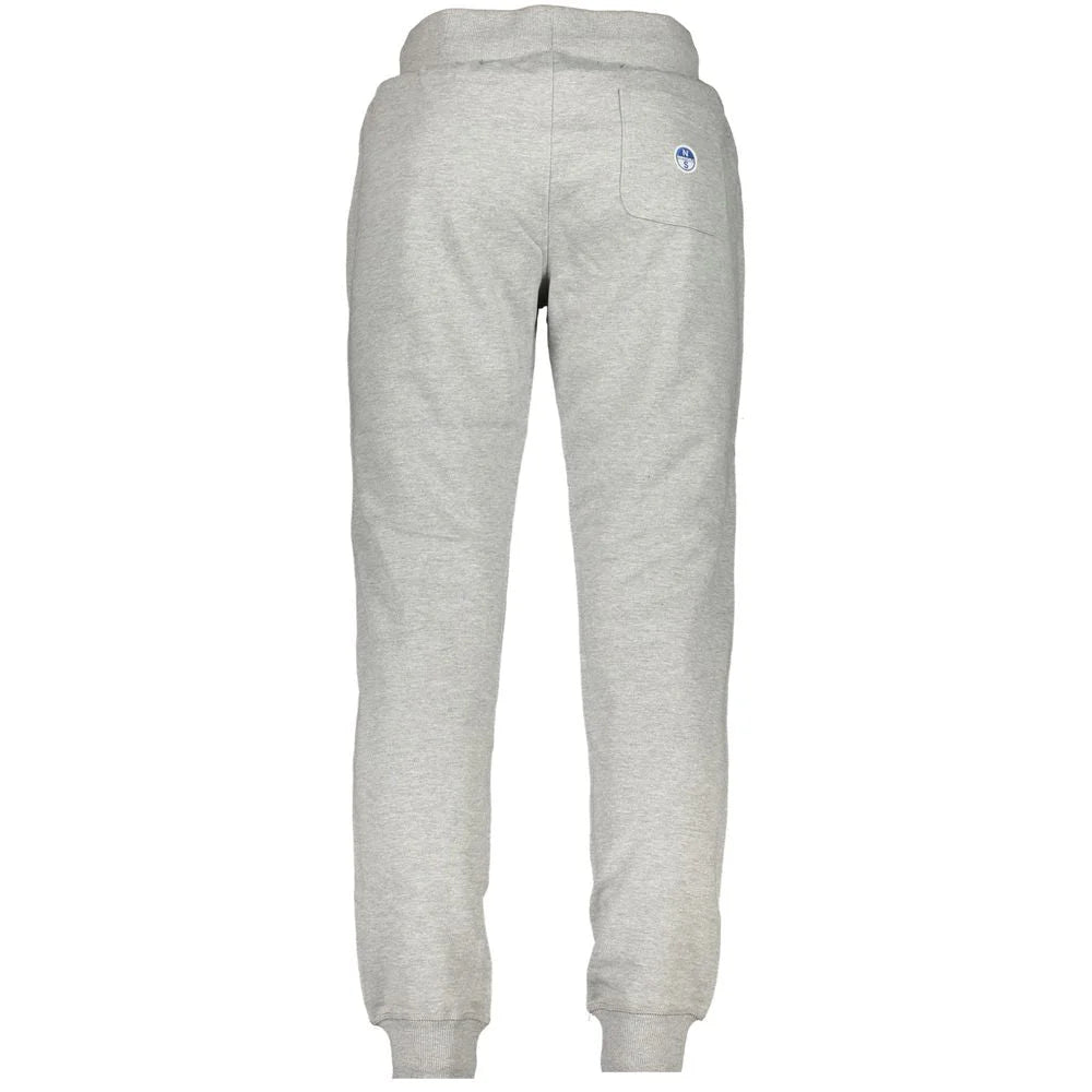 North Sails Gray Cotton Pant - XXL