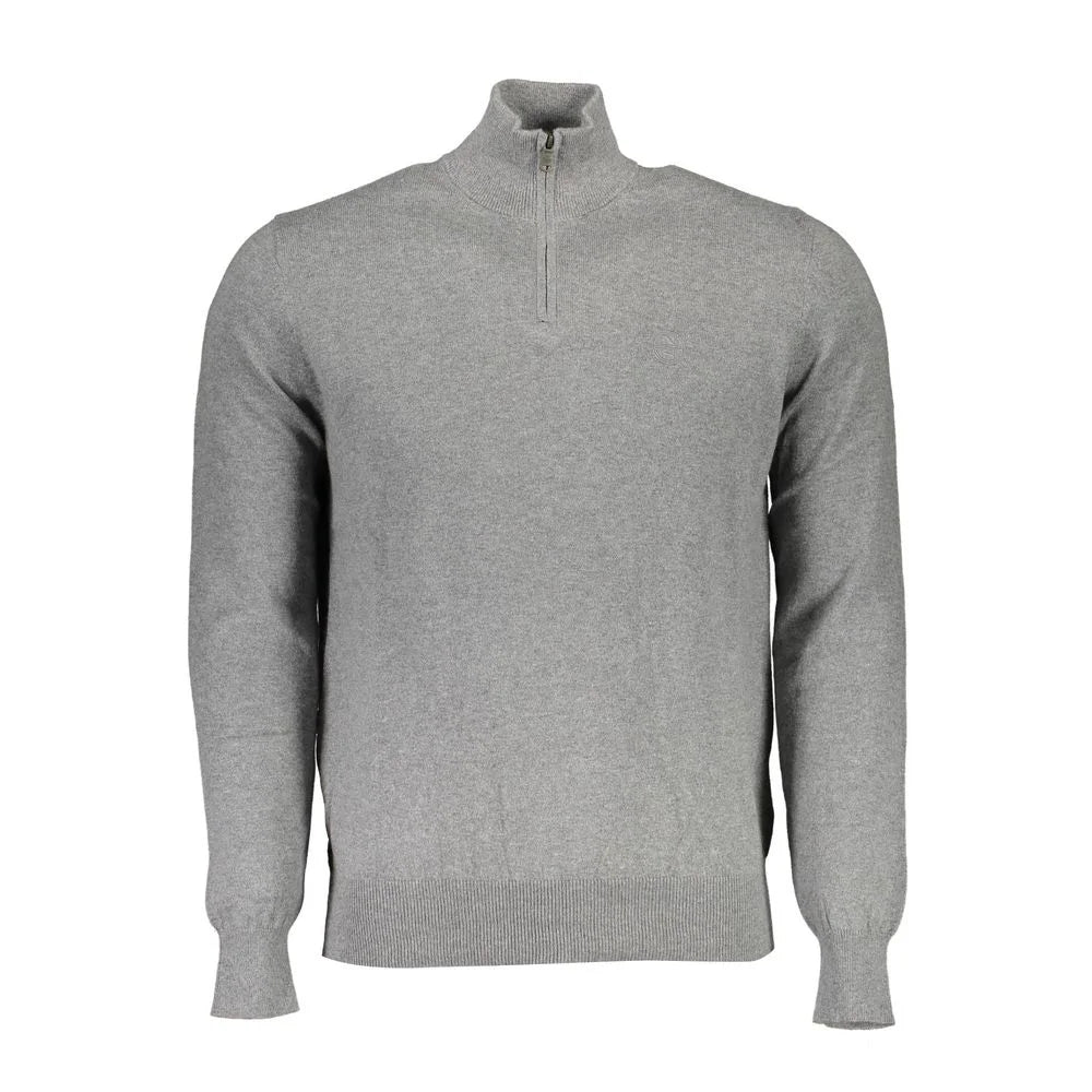 North Sails Gray Cotton Sweater - Sweaters