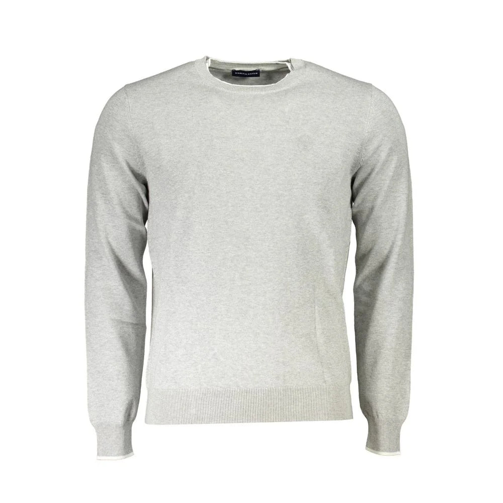 North Sails Gray Cotton Sweater - Sweaters
