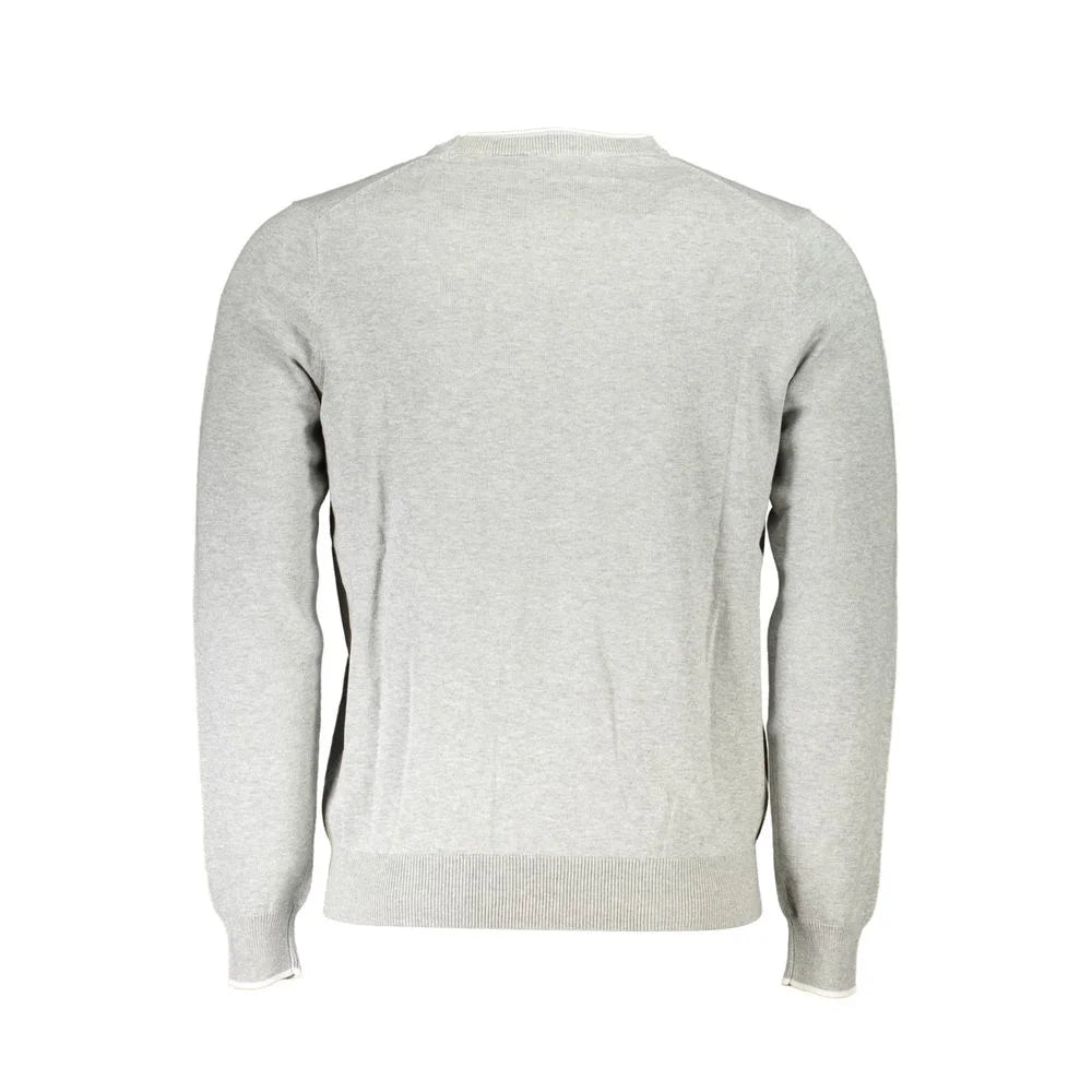 North Sails Gray Cotton Sweater - Sweaters