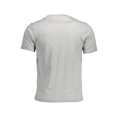North Sails Gray Cotton T-Shirt - T-Shirts