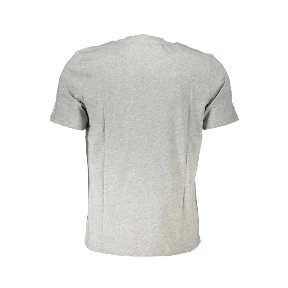 North Sails Gray Cotton T-Shirt - T-Shirts