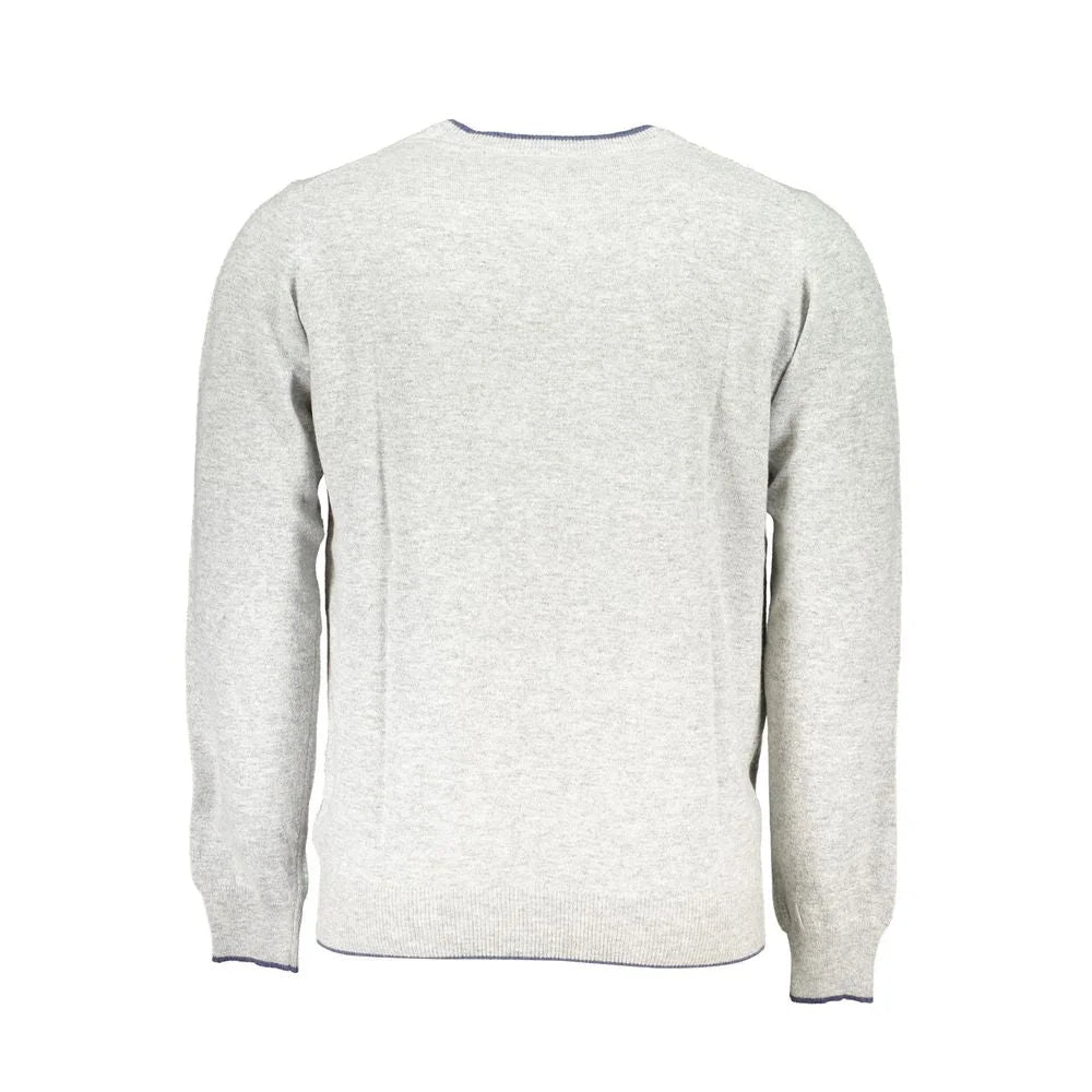 North Sails Gray Fabric Sweater - 3XL - Sweaters