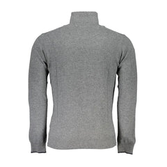 North Sails Gray Fabric Sweater - Sweaters