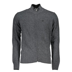 North Sails Gray Polyamide Men Cardigan - Cardigans