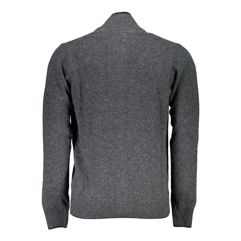 North Sails Gray Polyamide Men Cardigan - Cardigans