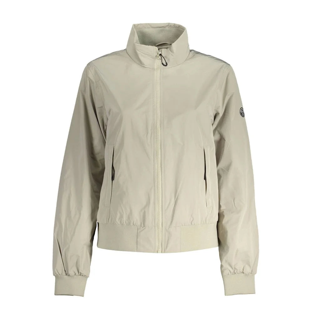 North Sails Gray Polyester Jackets & Coat - Windbreakers