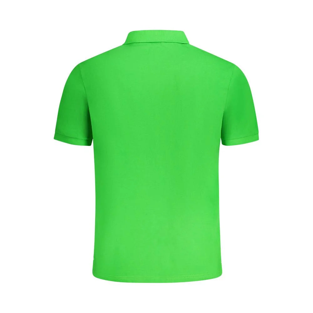 North Sails Green Cotton Men Polo Shirt - Polos