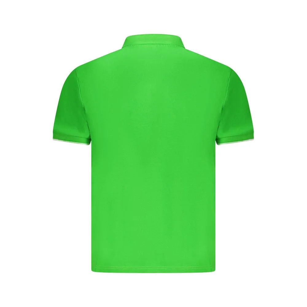 North Sails Green Cotton Men Polo Shirt - Polos