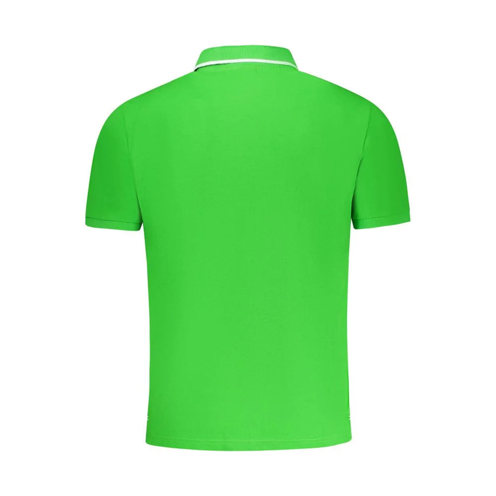 North Sails Green Cotton Men Polo Shirt - Polos