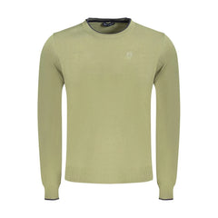 North Sails Green Cotton Men Sweater - Sweaters