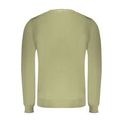 North Sails Green Cotton Men Sweater - Sweaters