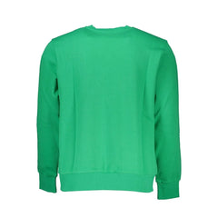 North Sails Green Cotton Men Sweater - Sweatshirts