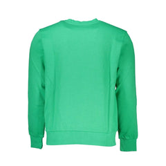 North Sails Green Cotton Men Sweater - Sweatshirts