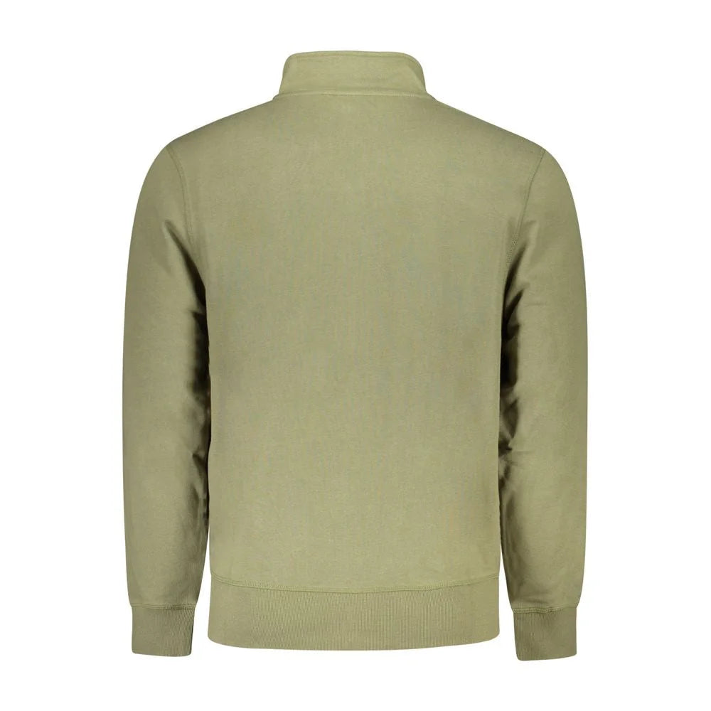 North Sails Green Cotton Men Sweater - Sweatshirts