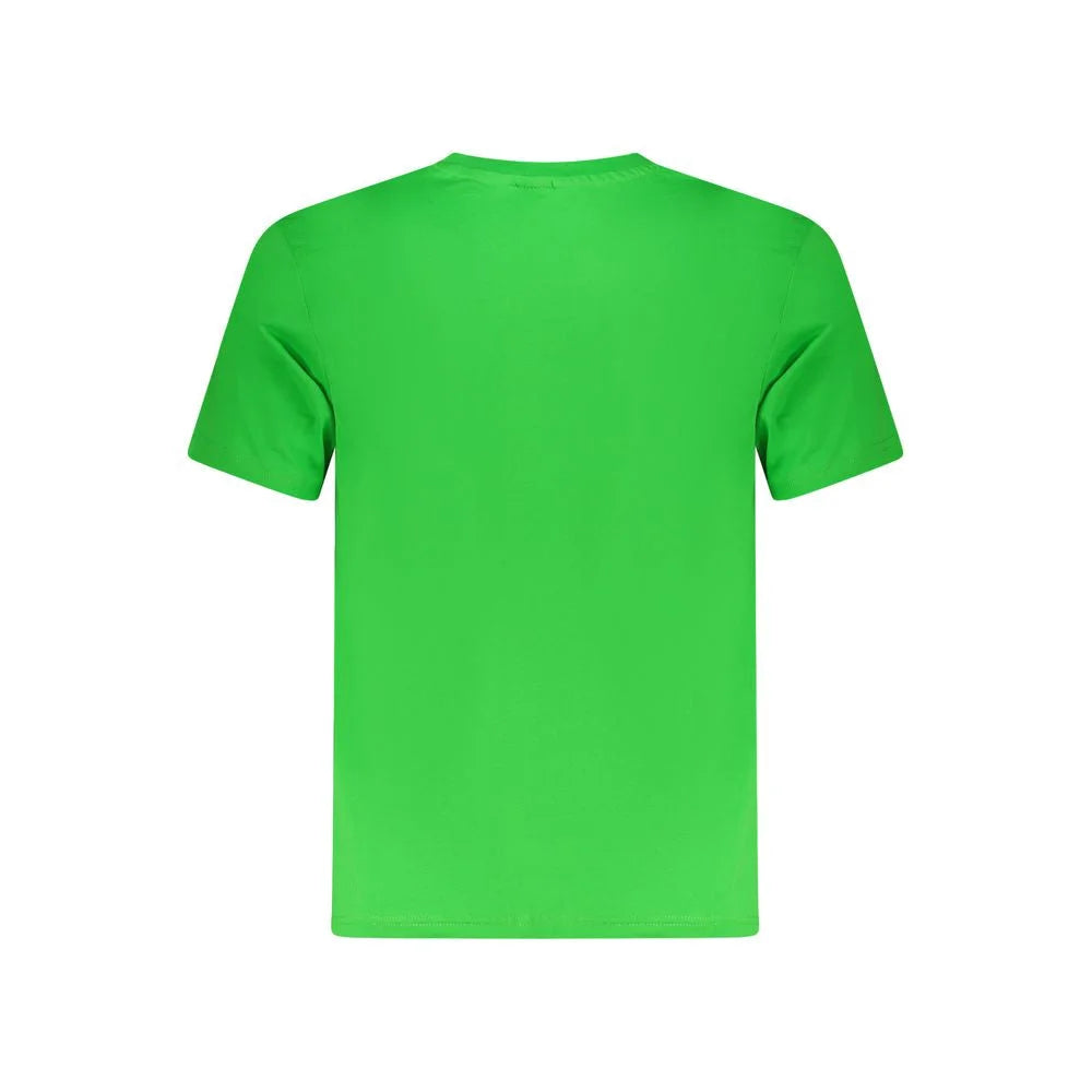 North Sails Green Cotton Men T-Shirt