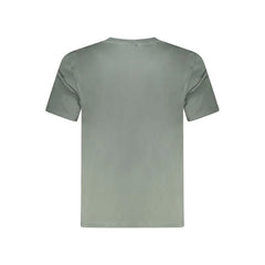 North Sails Green Cotton Men T-Shirt