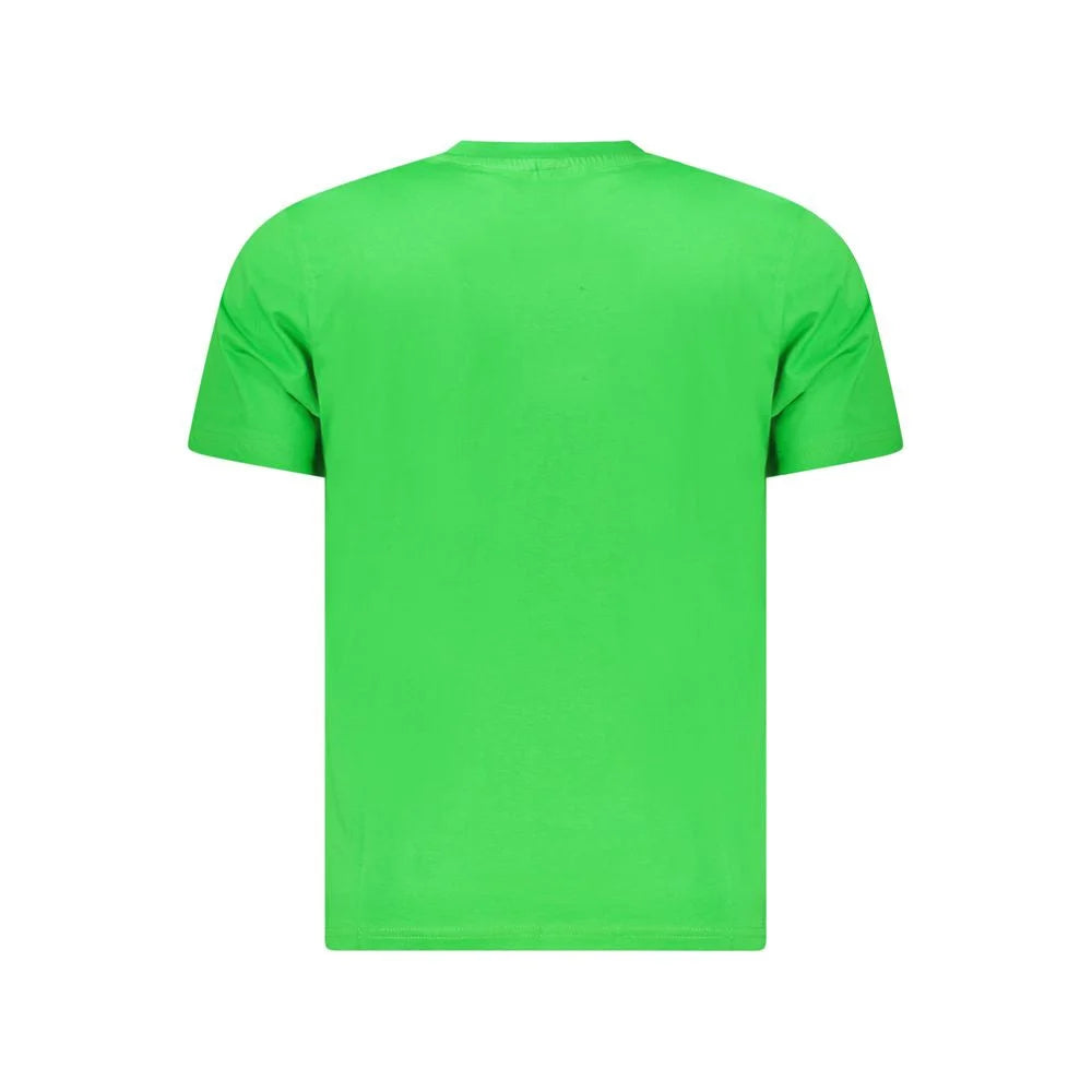 North Sails Green Cotton Men T-Shirt