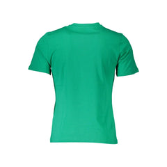 North Sails Green Cotton Men T-Shirt - T-Shirts