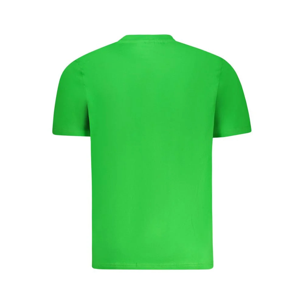 North Sails Green Cotton Men T-Shirt - T-Shirts