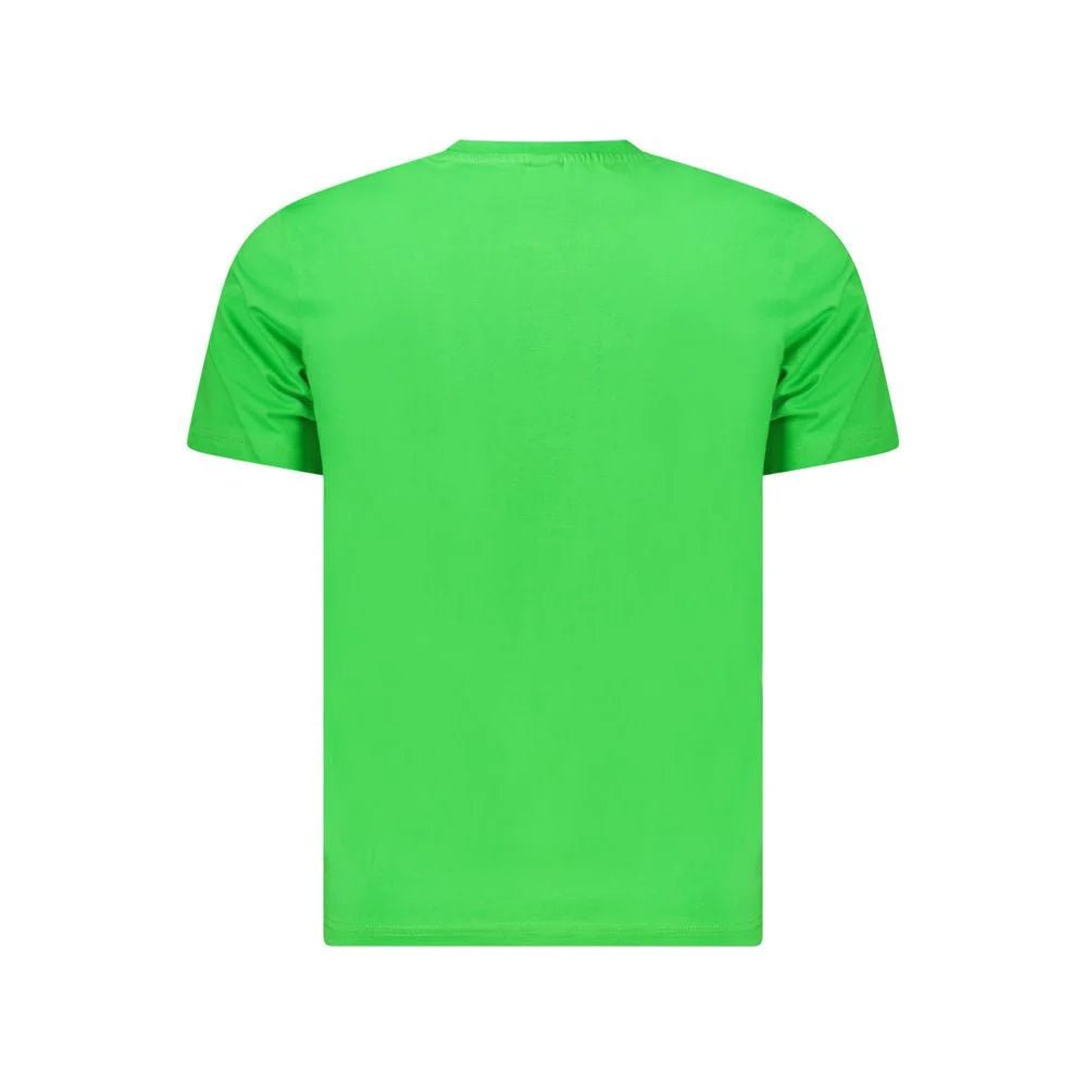 North Sails Green Cotton Men T-Shirt - T-Shirts