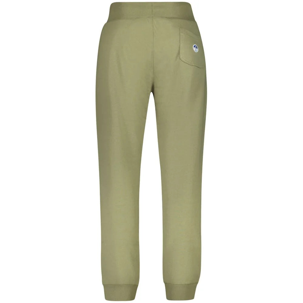 North Sails Green Cotton Pant - Joggers