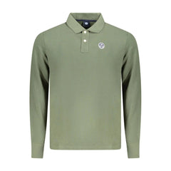 North Sails Green Cotton Polo Shirt - Polos