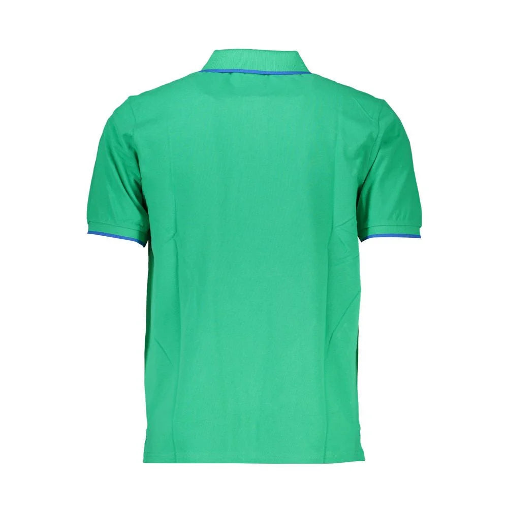 North Sails Green Cotton Polo Shirt - Polos