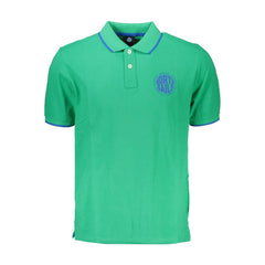 North Sails Green Cotton Polo Shirt - Polos