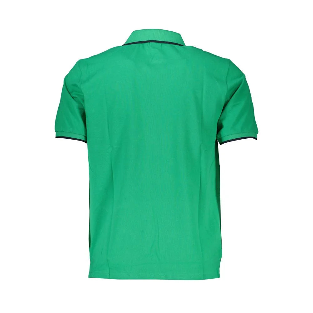 North Sails Green Cotton Polo Shirt - Polos