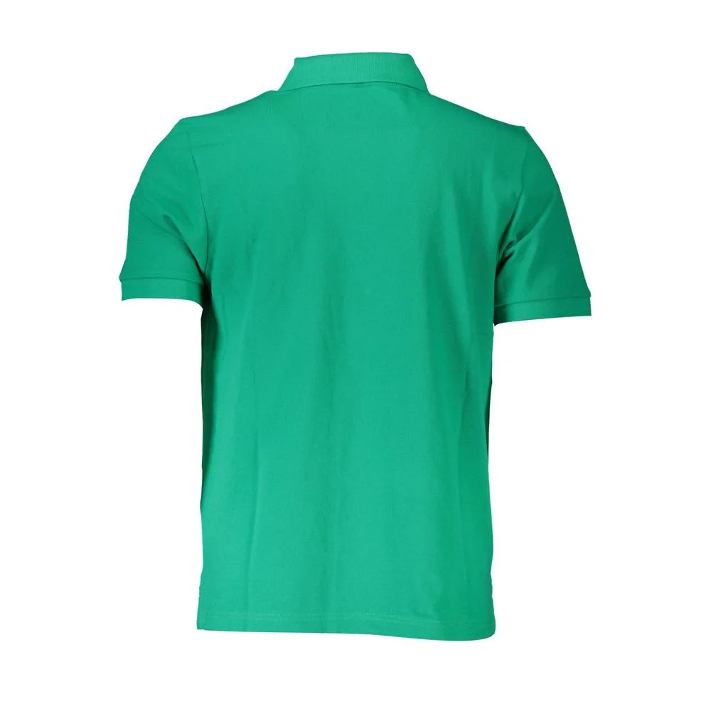North Sails Green Cotton Polo Shirt - Polos